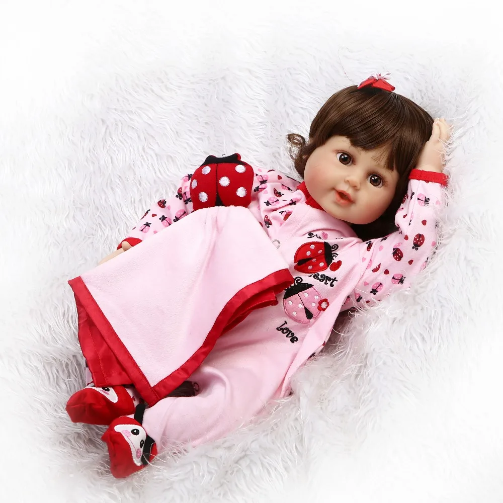 2" Новое поступление reborn baby силиконовые виниловые очаровательные реалистичные малыши Bonecas подарки для девочек на день рождения игрушки для детей