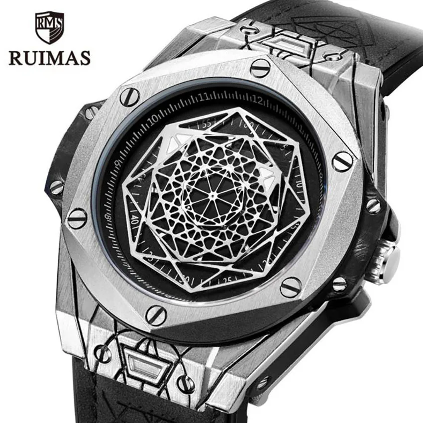 

2019 RUIMAS New Relogio Masculino Men Watch Top Brand Luxury Fashion Quartz Watches Men Sport Military Wristwatches Clock men