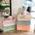 W&G Ins Kawaii Настольная Складная Корзина Для Хранения Различных Игрушек Снэк-Бокс Общежитие Артефакт Корзина Для Хранения 2021 Новый