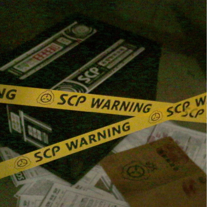 SCP специальные процедуры удержания основа маскирующая лента клейкая Штукатурка DIY Аксессуары косплей реквизит подарок