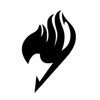 

Hot Sell Personality Fairy Tail Ba Elsa Car Stickers Decals Accessories Auto Decorative Stickers PVC 12cm X 7cm