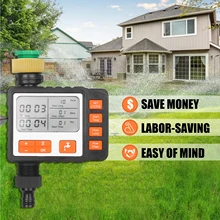 3in watertimer programável única tomada automática em fora torneira de água mangueira temporizador sistema irrigação controlador com modo manual
