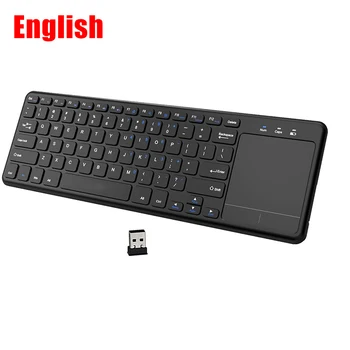 

New 2.4G Wireless Slim Keyboard with Touchpad Gesture Control for Desktop PC Laptop DOM668