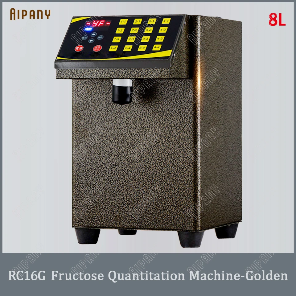 RC16 fructose quantitation machine automatic fructose quantitative machine 8L fructose dispenser syrup for bubble tea equipment