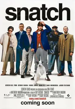 

SNATCH MOVIE Art Film Print Silk Poster Home Wall Decor 24x36inch