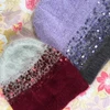 Пряжа с Ппайетками 50G Acrylic Hand Knitiing Yarn Cotton Wool Crochet Yarn 3mm+6mm Sequins Thread for DIY Grament 2