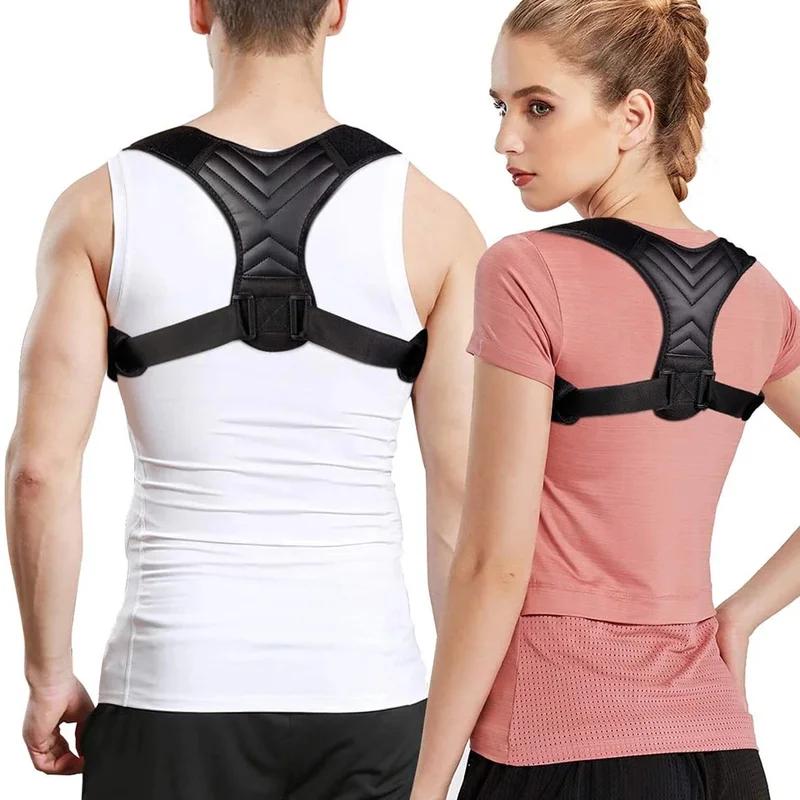Adjustable Back and Shoulder Posture Corrector, Back Posture Correction Neck Pain Relief