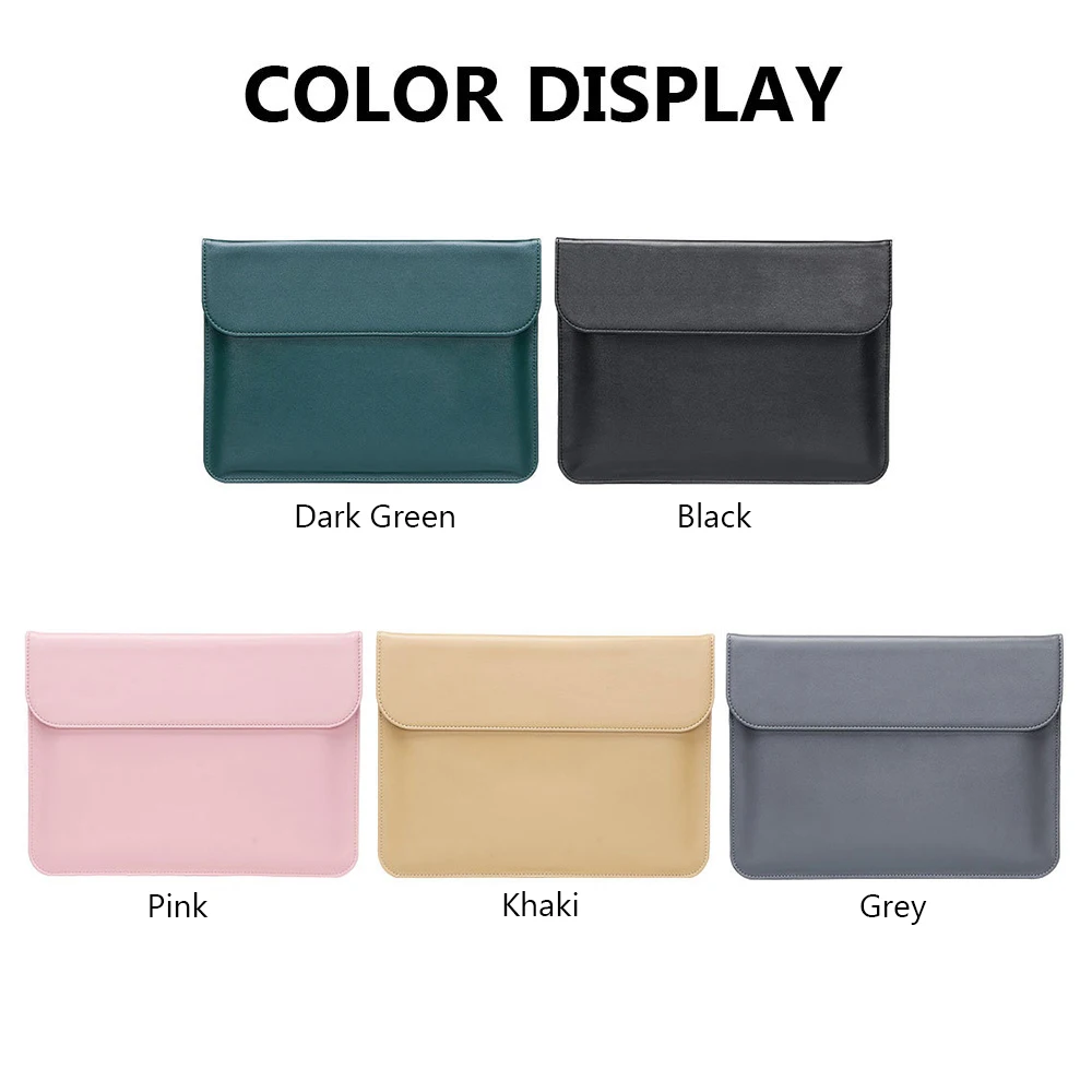 1 шт. противоударный Роскошный чехол из искусственной кожи для ноутбука сумка