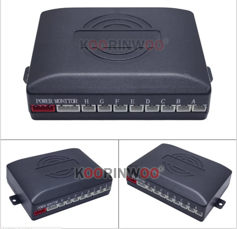 Koorinwoo автомобильные парковочные датчики 8 радаров оригинальная видео Парковочная система сигнализация динамик парктроник автомобильные аксессуары