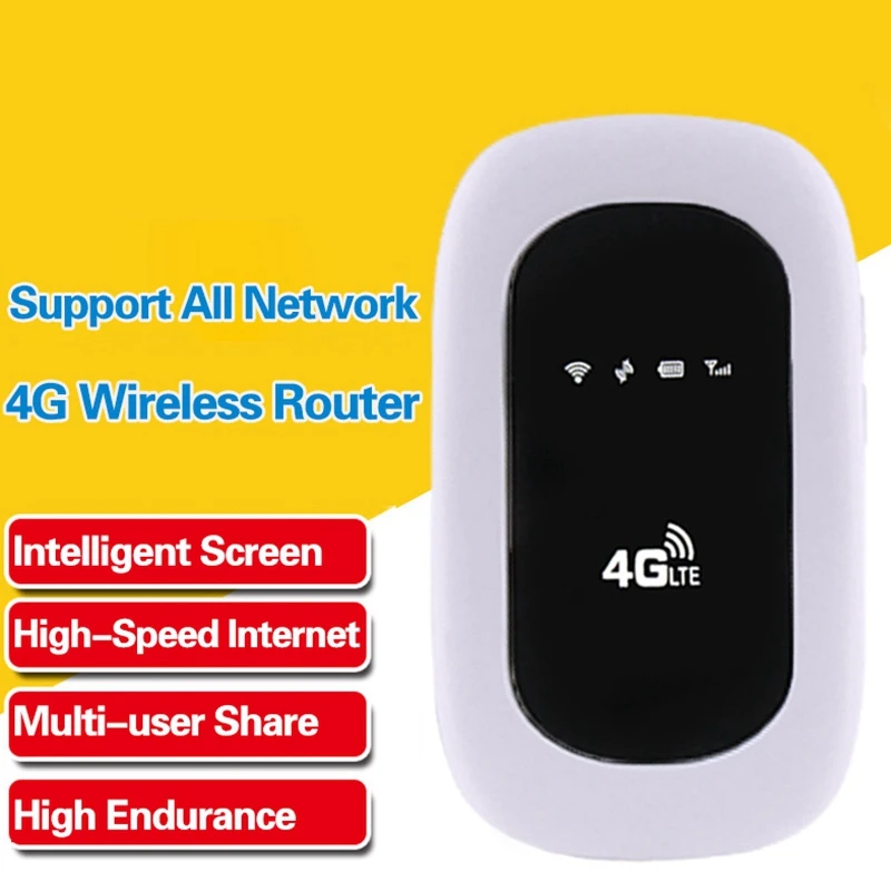 4G беспроводной маршрутизатор Mifi LTE автомобильный портативный Wifi мобильный Hotspot