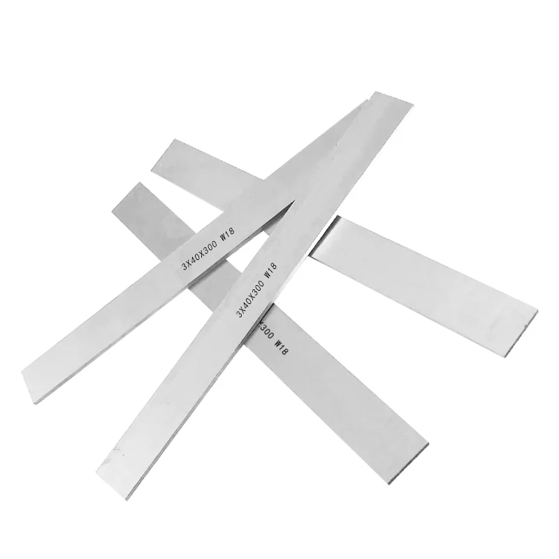 W18 HRC67 69degrees Superhard Electric Planer Blades 3*30*300mm Planer