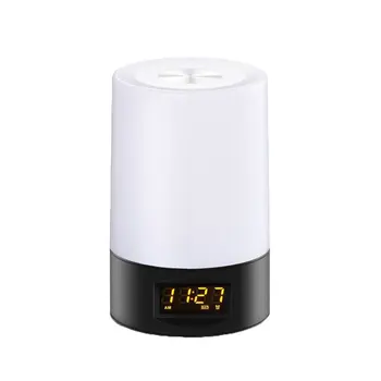 

Creative Led Table Lamp Smart Sunrise Alarm Clock Wake Up Light Touch Colorful Night Light Bed Side Light