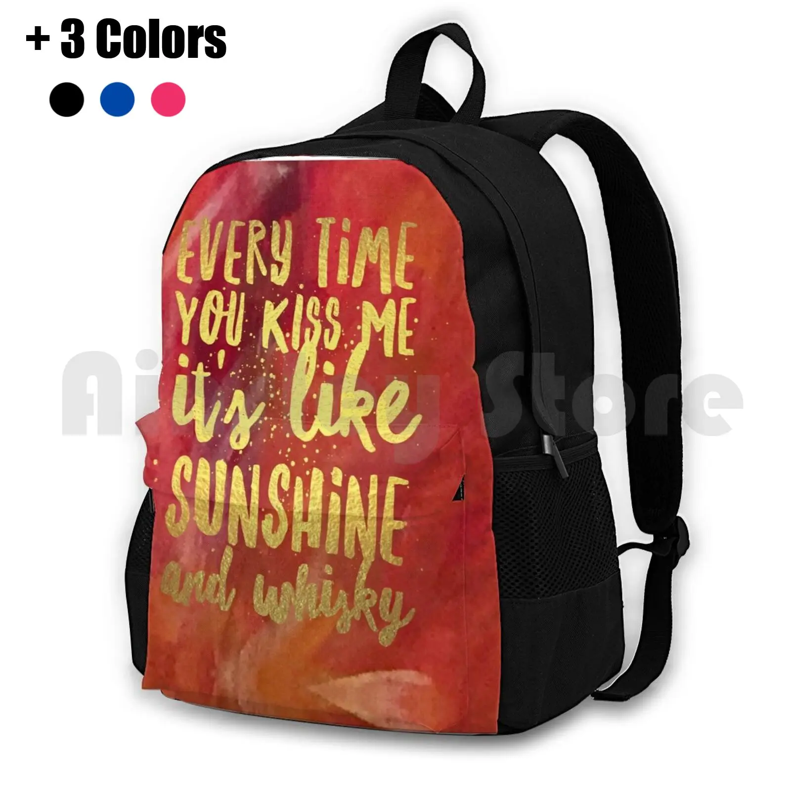 

Слова: каждый раз, когда вы целуете меня, как солнечный свет и виски, походный рюкзак на открытом воздухе, для верховой езды, альпинизма, спортивная сумка каждый раз