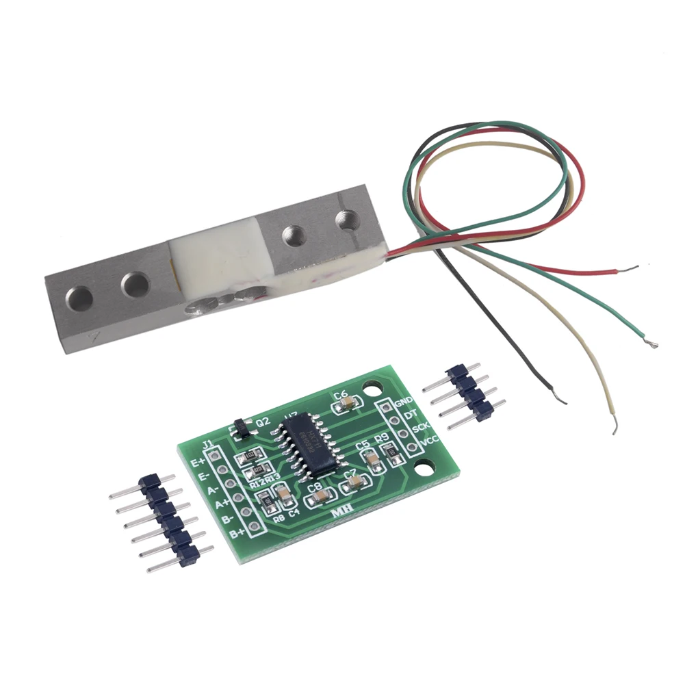 500g Scale Load Cell Weight Weighing Sensor +HX711 24bits AD Module for Arduino DIY RCmall weighing sensor load cell pressure sensor cantilever electronic scale 140kg 180kg 150kg 200kg 350kg