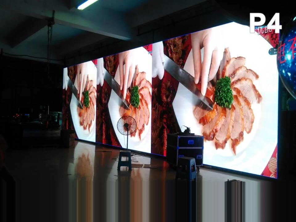 WERA LED RGB P4 светодиодный дисплей модуль SMD 3 в 1 комнатная полноцветная светодиодная