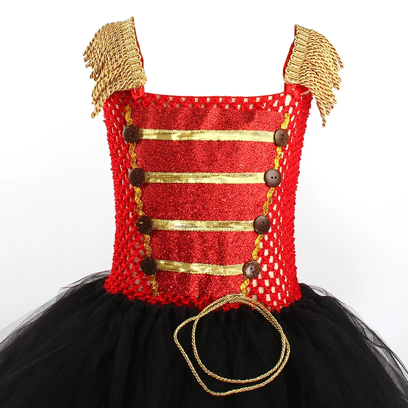 Nutcracker inspired Girls Tutu Costume Sparkly Kids Toy Soldier Tutu Dress for Girl Birthday Party Halloween Christmas Clothing (15)