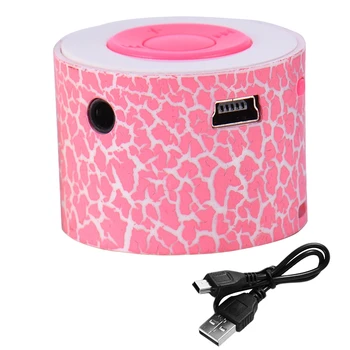 

Portable Mini Stereo Speaker Small Loudspeaker Hand-Free Mic TF SD Card U Disk MP3 High-Definition Sound MP3 Music Player Candy