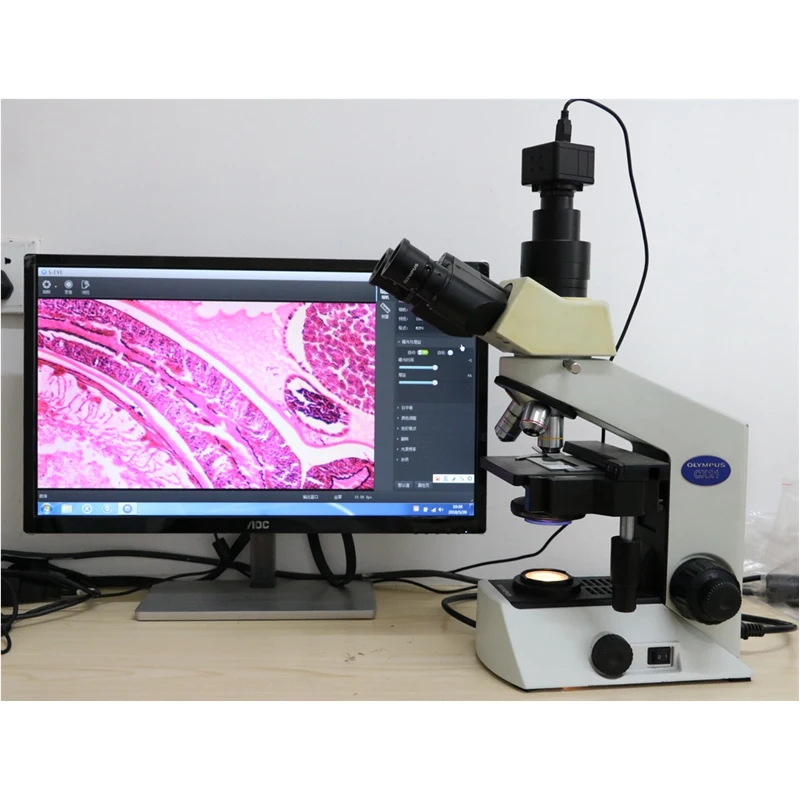 digital ocular motorista livre hd câmera industrial para microscópio