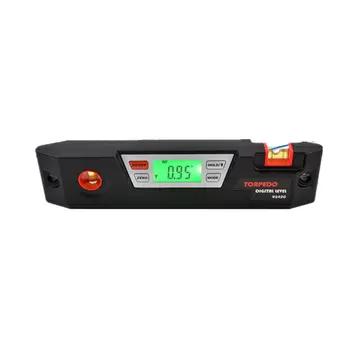 

Electronic Digital Inclinometer Level Ruler Precision Digital Torpedo Inclinometer With Magnetic Backlight (Without Battery)