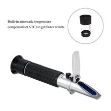 1 Set Bee Rearing For Hand Held Refractometer Beekeeping Tools Honey Detection Measuring Range 0-32% Sugar Prism Refractometer