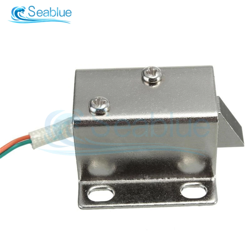Cabinet Door Lock Electronic Lock Catch Door Gate 12V 0.35A 350mA Solenoid Access Control For Electric Control Cabinet Door Drawer Locks cabinet door lock door lock buckle drawer lock