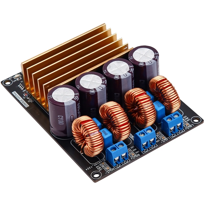 

TPA3251 Dual Channel Digital Power Amplifier Board 175W+175W Stereo Audio Amplifier