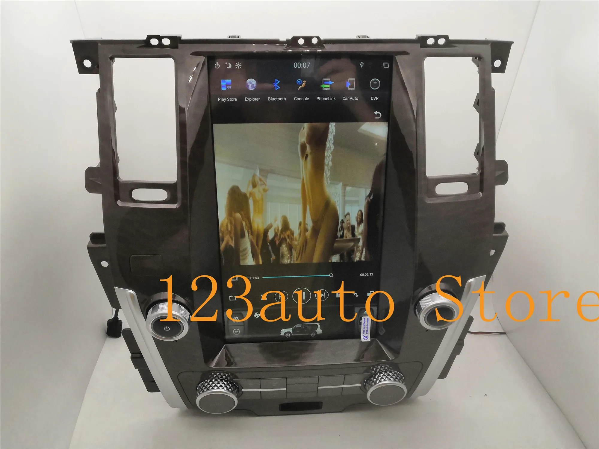 13,6 inch вертикальный Тесла Стиль Android 8,1 авто автомобиль DVD gps плеер naivigation для NISSAN PATROL 2010- Радио Аудио PX6 HDMI