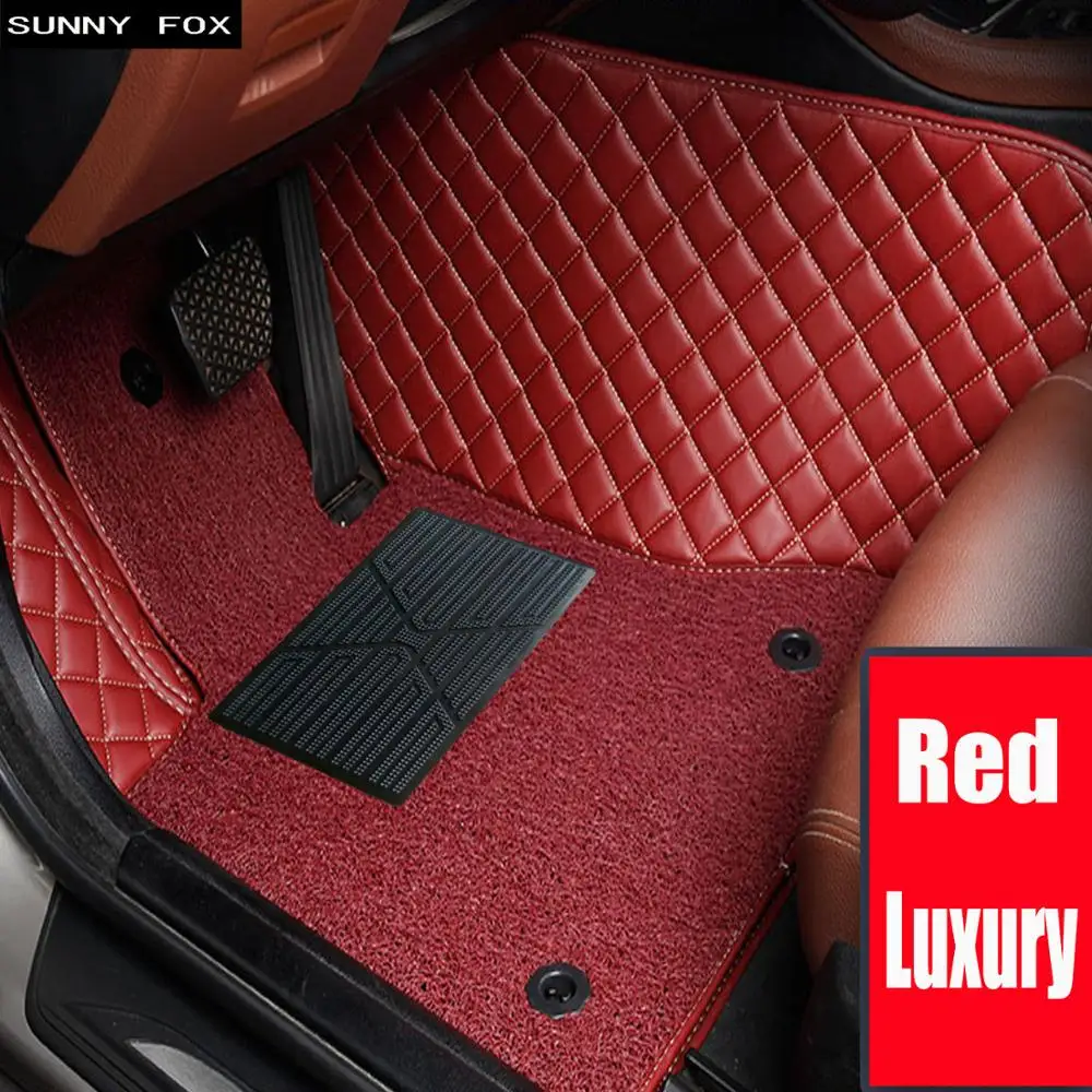 

SUNNY FOX Car floor mats for Suzuki Alto Jimny Swift S-cross 5D car styling heavy duty all weather carpet floor liner