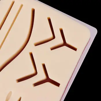 

Silicone Human Skin Model Suture Practice Pad Training Practice Tool