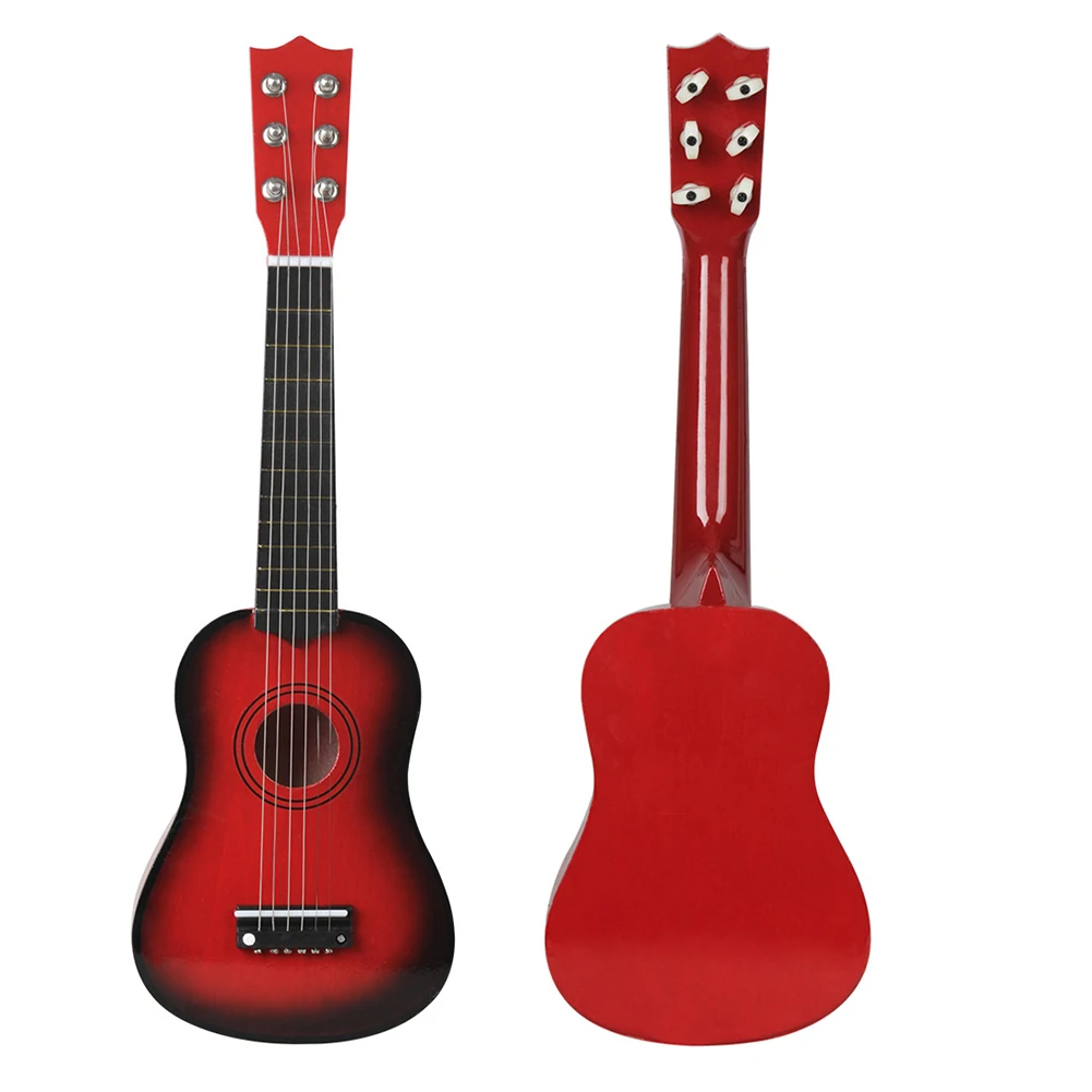 

Mini 21 inch Acoustic Guitar Ukulele Classical Guitar Musical Instrumental Wooden Starter Beginner Music Lovers Kids Gift