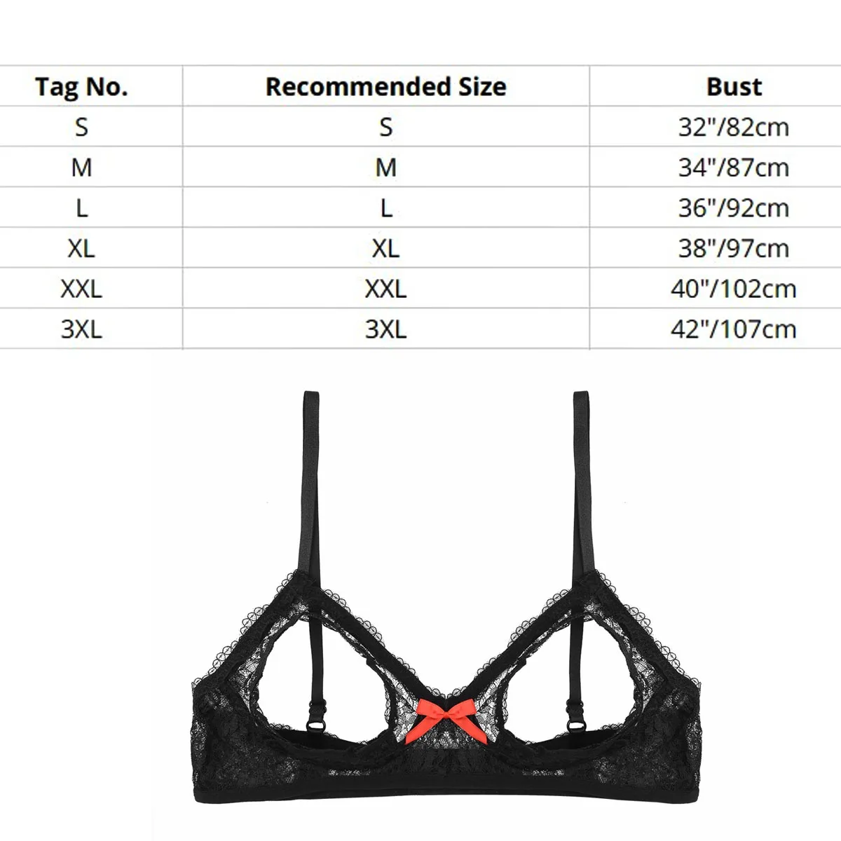 Women Bra Erotic Lingerie Womens Sheer Mesh Floral Lace Nipple Split Wire-Free Unlined Bikini Bra Triangle Bralette Exotic Open Cups Bras Plus Size