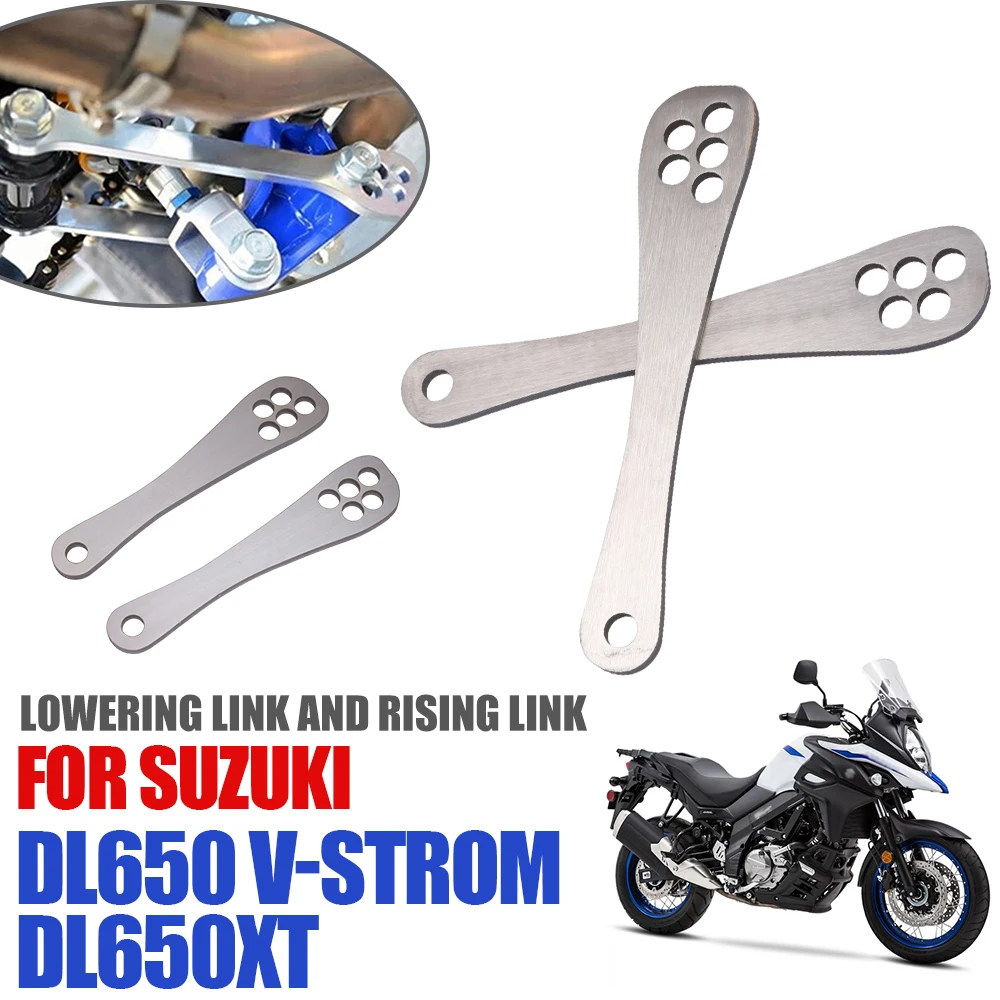 Motorcycle Lowering Rising Links For SUZUKI DL650 VStrom 650 XT