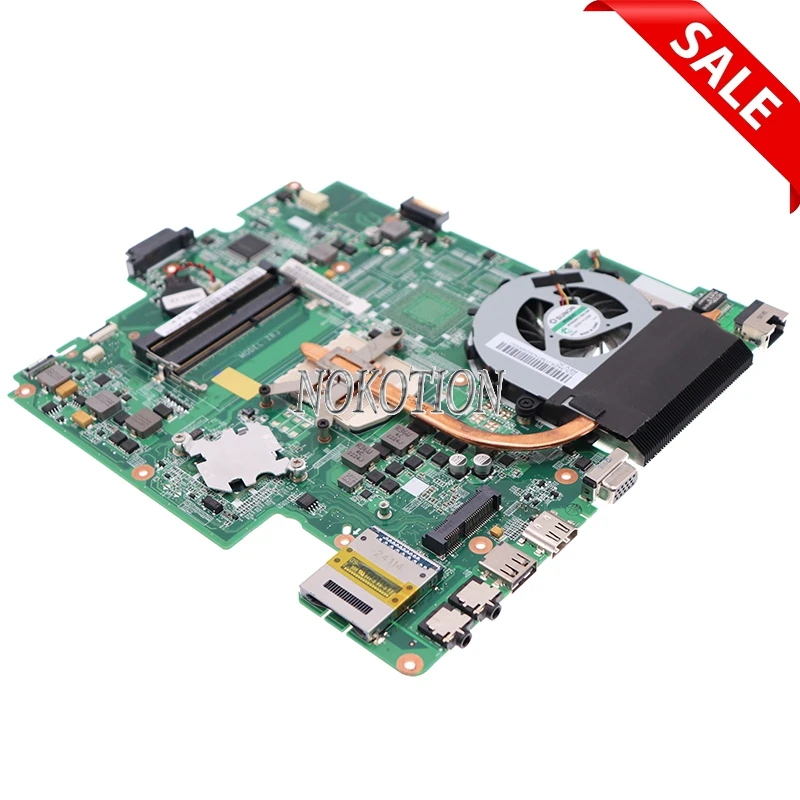 Материнская плата NOKOTION MBV3W06001 MB.V3W06.001 для ноутбука Acer Travelmate 5760 DA0ZRJMB8C0 HM65 UMA DDR3 с
