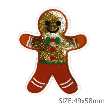 

25pcs/lot Christmas Quicksand Shaker Transparent Sequins Acrylic DIY Colorful Sequins Bow Material Home Decoration,25Yc7970