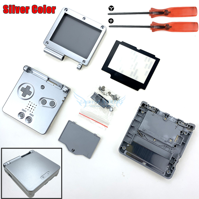 New For GBA SP Housing Shell Case Replacement Full Cover Set For Nintendo GameBoy Advance SP Accessories Dropshipping
