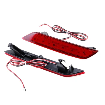 

Red Bumper Reflector Light Rear LED Marker For Honda Civic 2013-2015 Accessories
