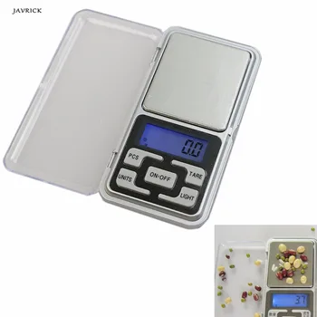 

JAVRICK 500g 0.1g Digital Pocket Scale Jewelry Precision Weight Electronic Balance Hot