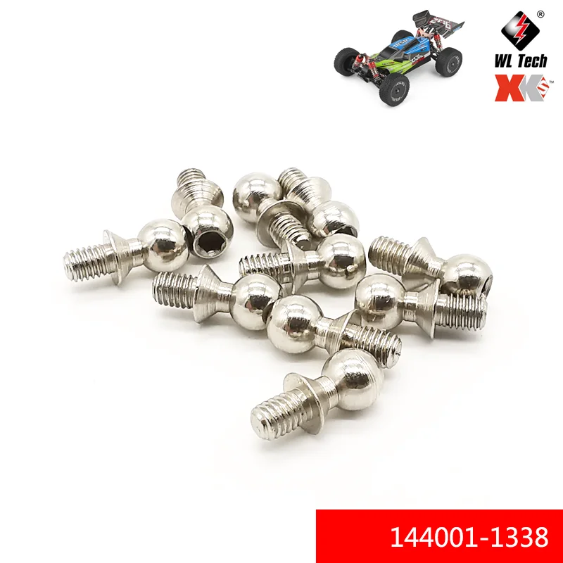 WLtoys 1:14 144001 1338 болты с шаровой головкой 4 9*10 6 Радиоуправляемая машина R/C запасные