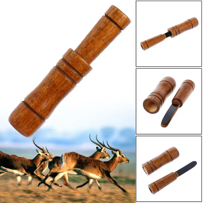 

Wild Duck Caller Decoys Explore Hiking Pocket Mountain Hunting Whistle Mallard Pheasant Caller Durable Waterproof Wooden