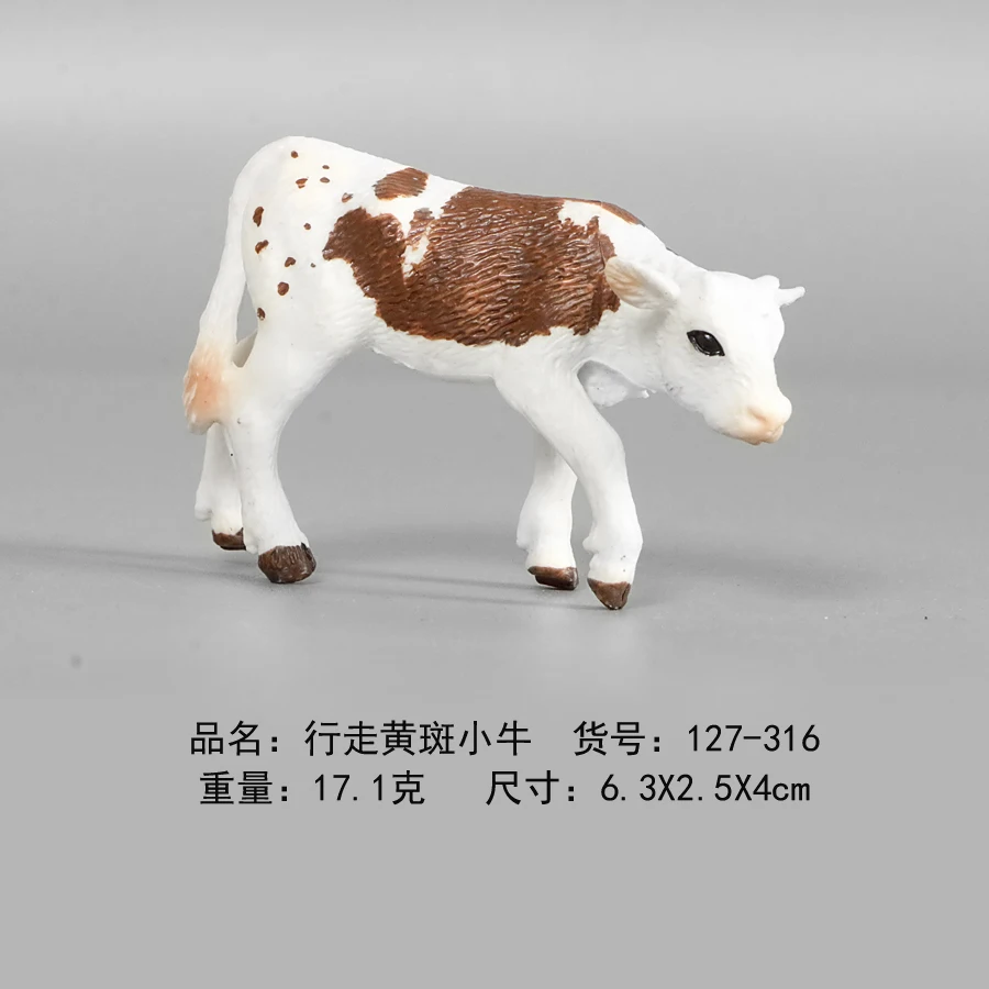 Plastic Farm Animals Cow | Figure Animal Farm Cow | Kids Cow Farm Animals -  Models - Aliexpress
