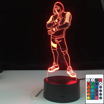 

Ikonik Model 3D illusion Lamp Novelty 3D Lighting AA Batteries USB Available Battle Royale Decoration Night Lights Dropshipping