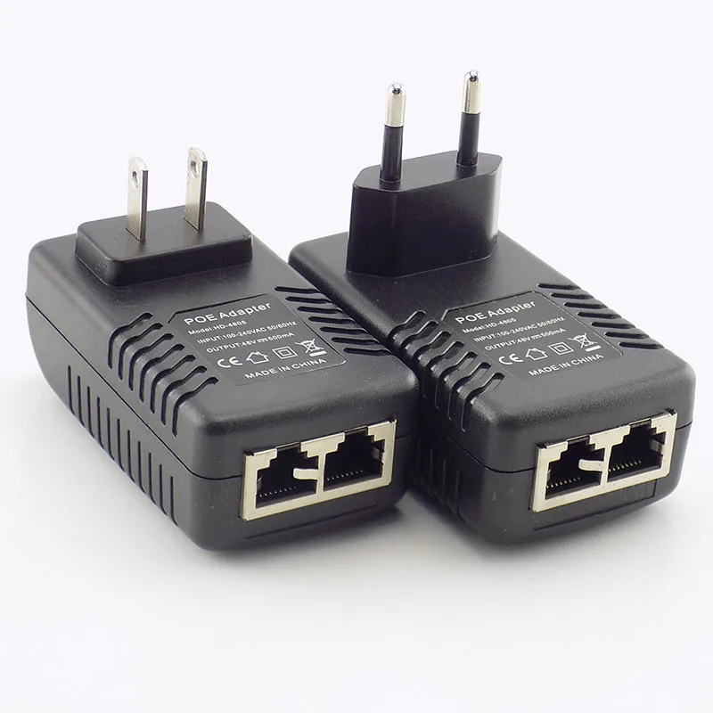 DC 48 В 0.5A 24 Вт Poe источник питания адаптер-форсунка переключатель POE для ip-камеры Wifi POE инжектор настенный штекер зарядное устройство US/EU штекер K13