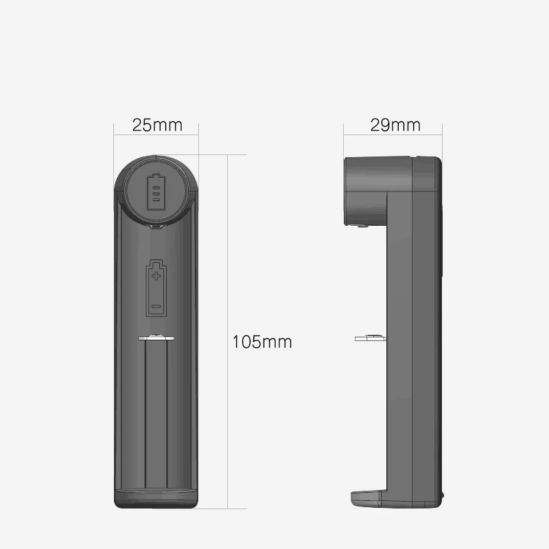 1/ 2 Slot USB 18650 Battery Charger Smart Charging 18650 26650 18350 32650 21700 26700 26500 Li-Ion Rechargeable Battery Charger battery charger battery charger adapter