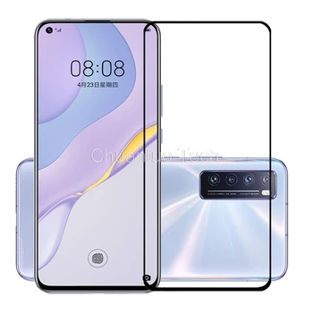 

30 Pcs/Lot 9H Premium Tempered Glass for Huawei Nova 7 5G/Nova 7 SE/Nova 7i Full Coverage Screen Protector Protective Film