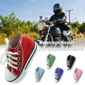 

Bicycle Foot Support Small Shoes Motorcycle Bracket Side Tripod Standing Expansion Board Mini Shoes Key Chain Bike Accessories