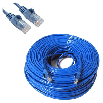 

RJ45 Ethernet Cat5 Network Cable LAN Patch Lead, 30m Blue 1pcs