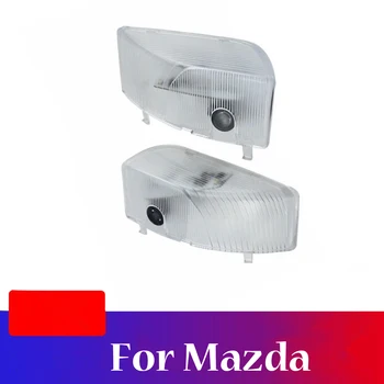 

2 Pieces LED Car Door Light Courtesy Logo Laser Projector Ghost Shadow Lamp For Mazda 6 2002 2003 2004 2005 2006 2007 2008
