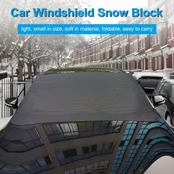 

Car Front Windshield Snow Anti-frost And Waterproof Cover Sun Blocking Car Protector Cover Fits For Most Vehicles