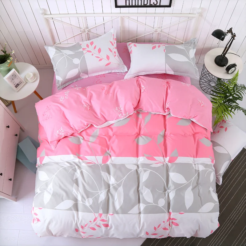 Flamingo Luxury Bedding Set Russia Euro Queen Double Single King Size Duvet Cover Set 3/4PCS Family Bed Linen Set Home Textile