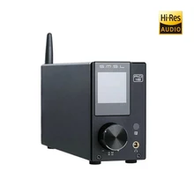 SMSL 80 Вт* 2 Цифровой 2,1 стерео аудио Bluetooth усилитель Hifi DSP оптический/коаксиальный выход для наушников технический профессиональный домашний усилитель